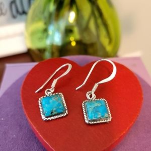 Turquoise & Sterling Silver earrings